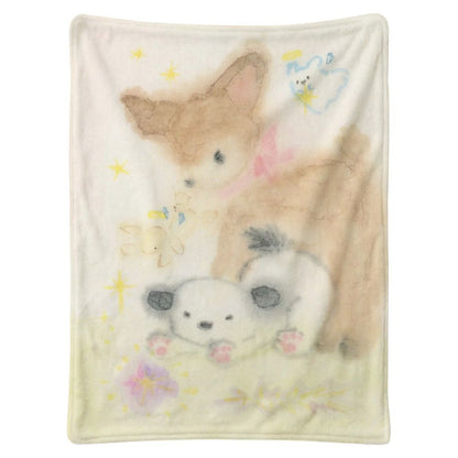 Cuddly Character-Themed Throw Blanket