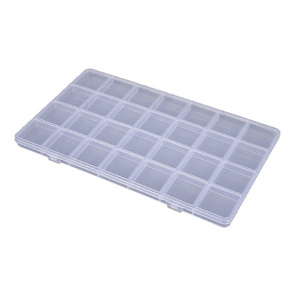 Clear Multi-Section Craft Supply Storage Case Acalora