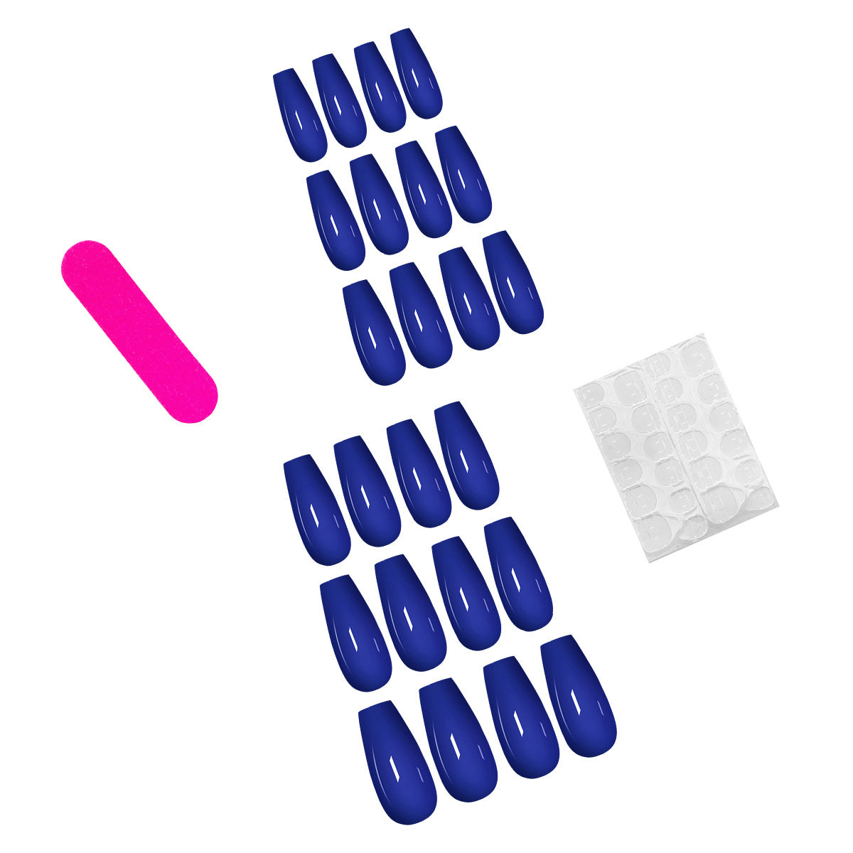 Long-Lasting Glossy Press-On Nail Extensions Acalora