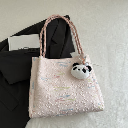 Quilted Decorative Shoulder Bag Acalora
