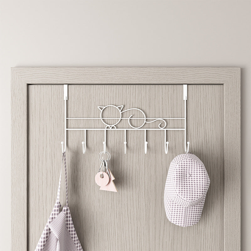Wall-Mounted Cat-Shaped Key Holder