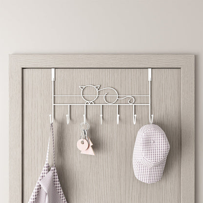 Wall-Mounted Cat-Shaped Key Holder