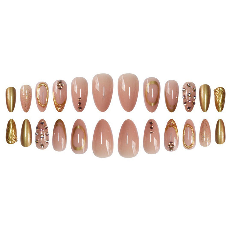 Glamorous 3D Decorative Press-On Nails Acalora
