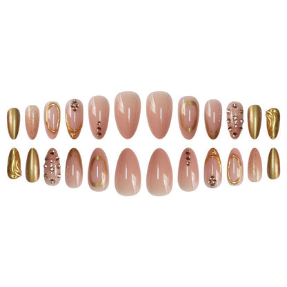Glamorous 3D Decorative Press-On Nails Acalora