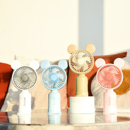 Ladies' funny table fan Karnz