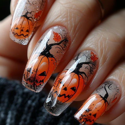 Halloween-Themed 3D Nail Art Acalora