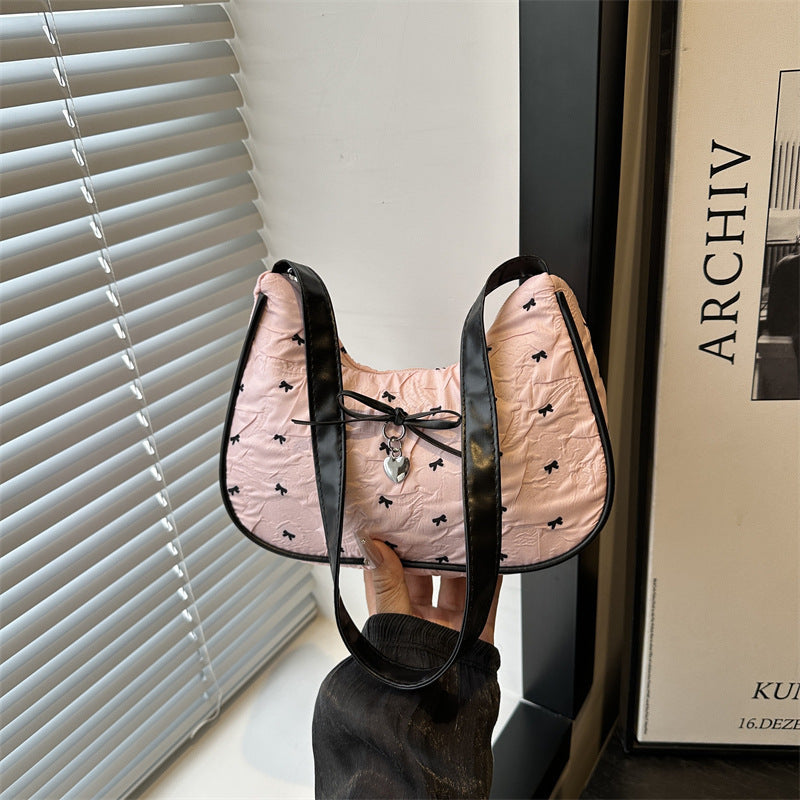 Charming Bow Embellished Handbag Acalora