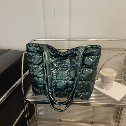 Padded Quilted Tote Bag Acalora