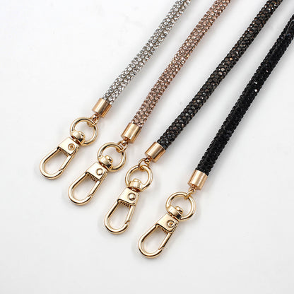 Stylish Crystal-Embellished Handbag Strap Acalora