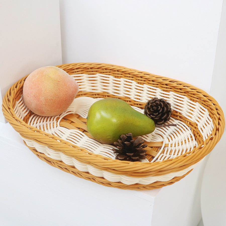 Oval Woven Fruit Storage Acalora