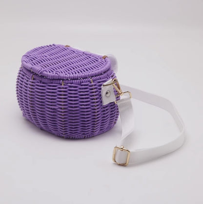 Stylish Woven Crossbody Bag Acalora