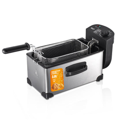 Skanto | 3L Electric Deep Fryer with Adjustable Temperature Control