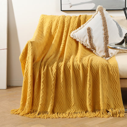 Unisex Stylish Textured Throw Blanket