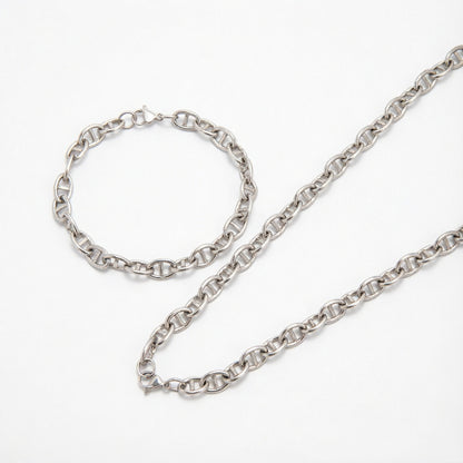 Elegant Interlinked Chain Jewelry Set Acalora