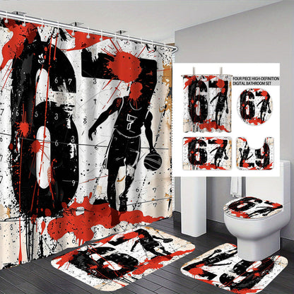 Creative Universe-Themed Bathroom Set