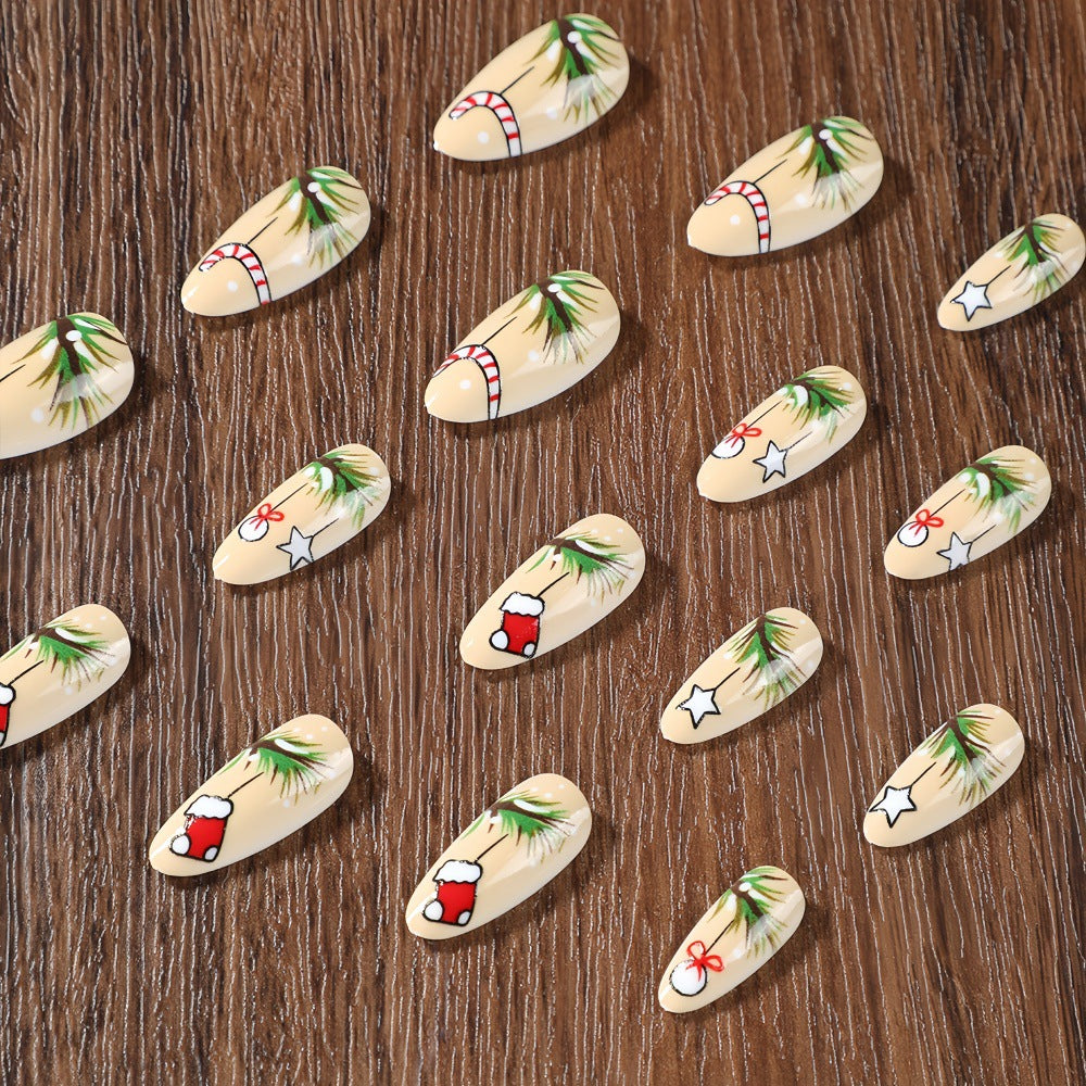 Festive Artificial Nails Acalora
