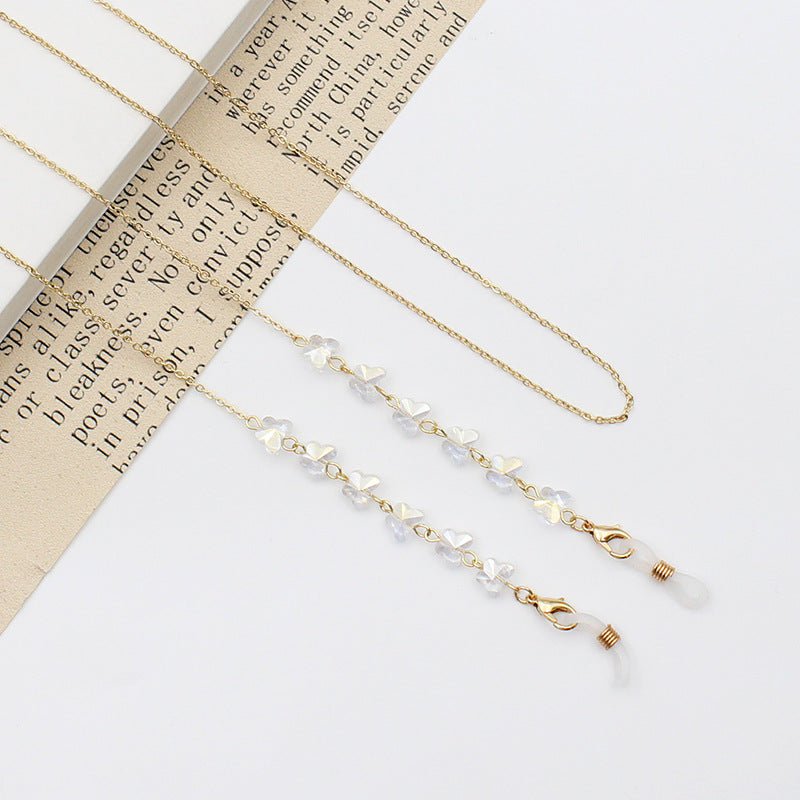 Floral Eyewear Chain Holder Acalora