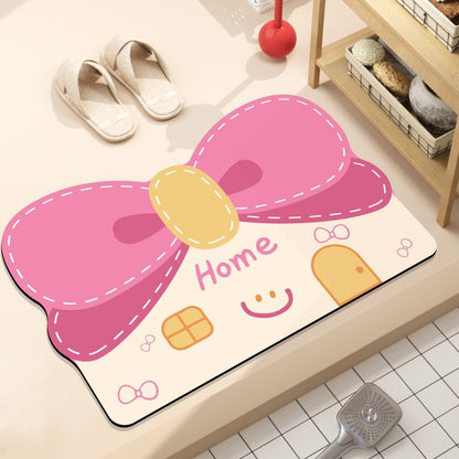 Playful Hamburger-Themed Bath Mat