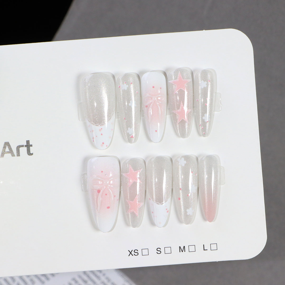 Premium Press-On Nail Art Set Acalora