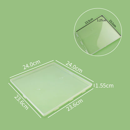 Clear Square Storage Organizer Acalora