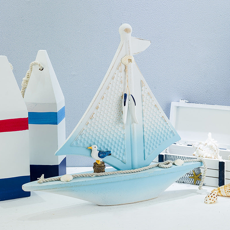 Nautical Sailboat Sculpture