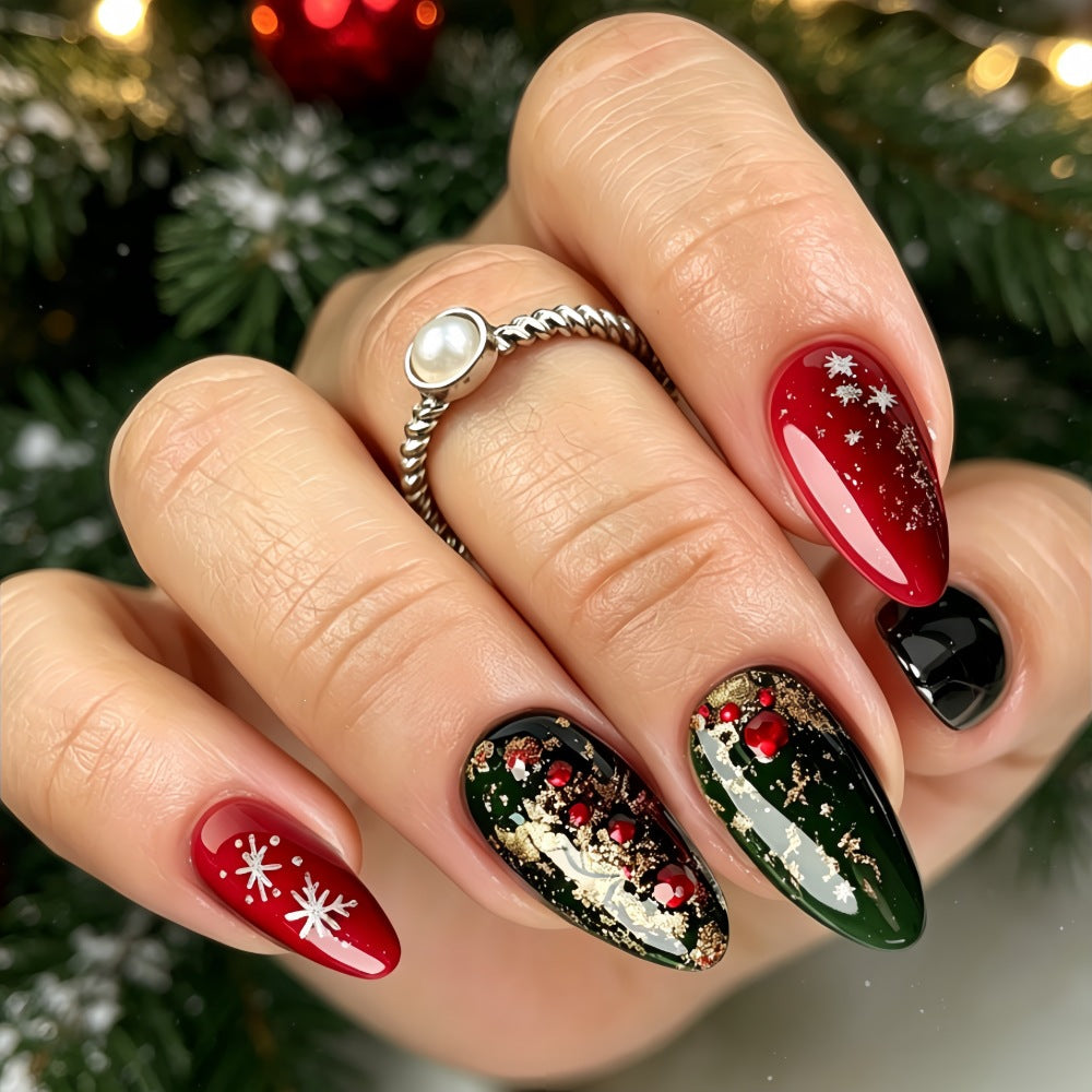 Christmas Nail Art Set Acalora
