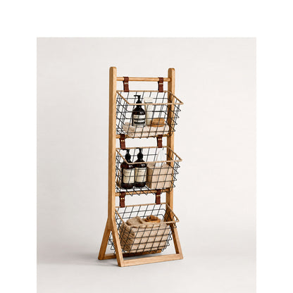 Multifunctional Wire Basket Stand Acalora