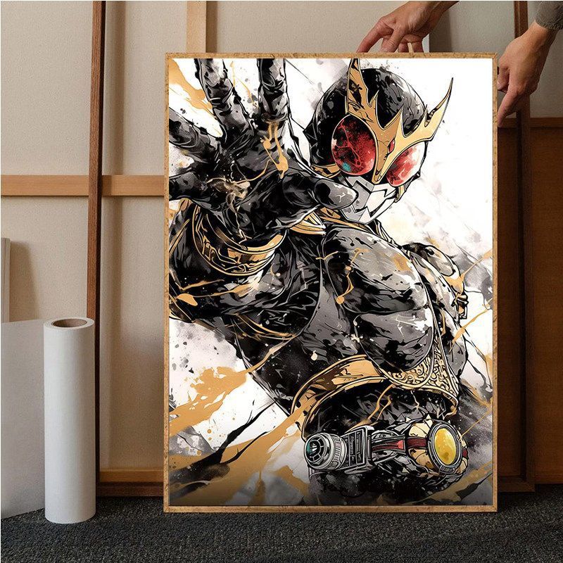 Illustrated Fantasy Character Canvas Art