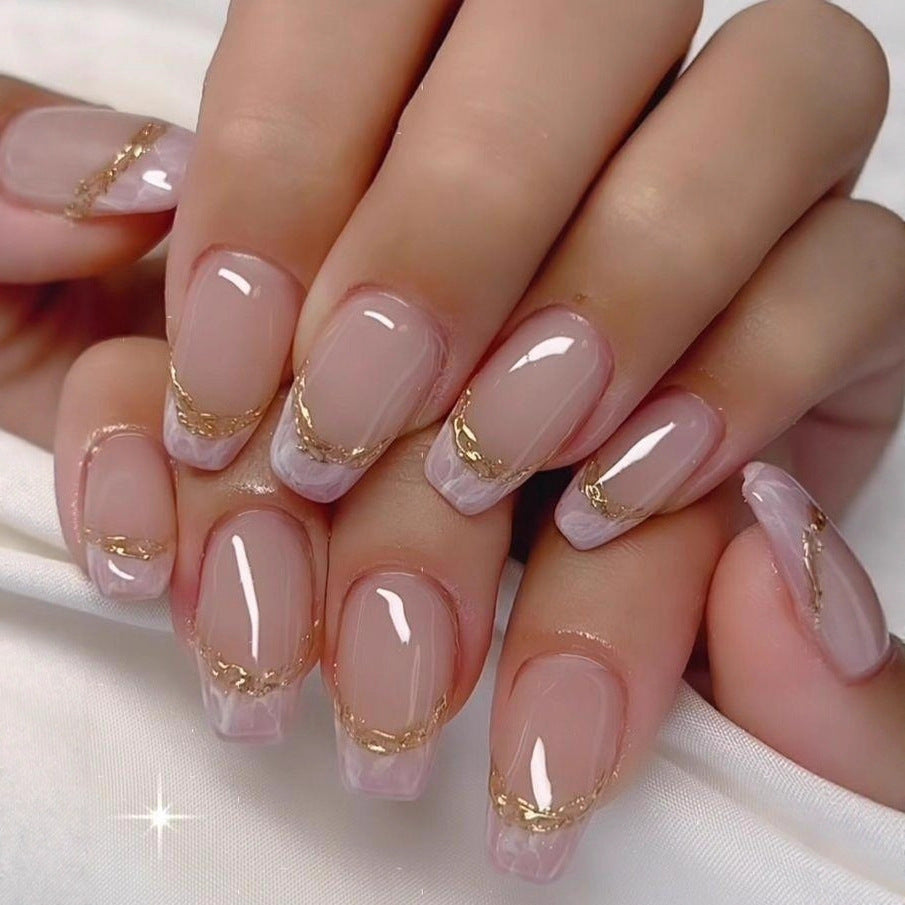 Luxury glamour design artificial nails Acalora