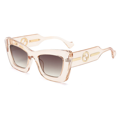 Women's designer sunglasses with distinctive geometric frame and high-quality craftsmanship Bowlift