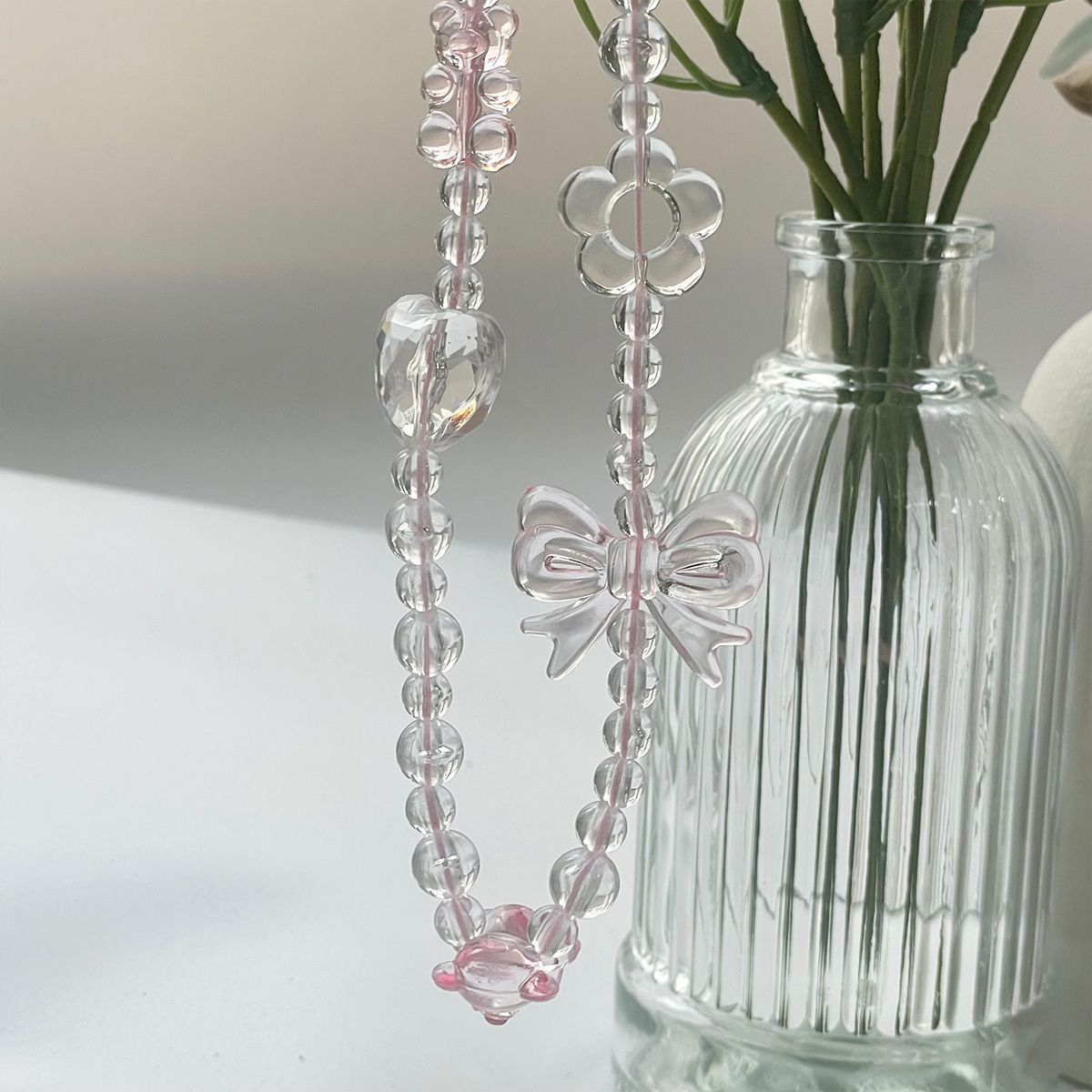 Decorative Butterfly Beaded Necklace Acalora