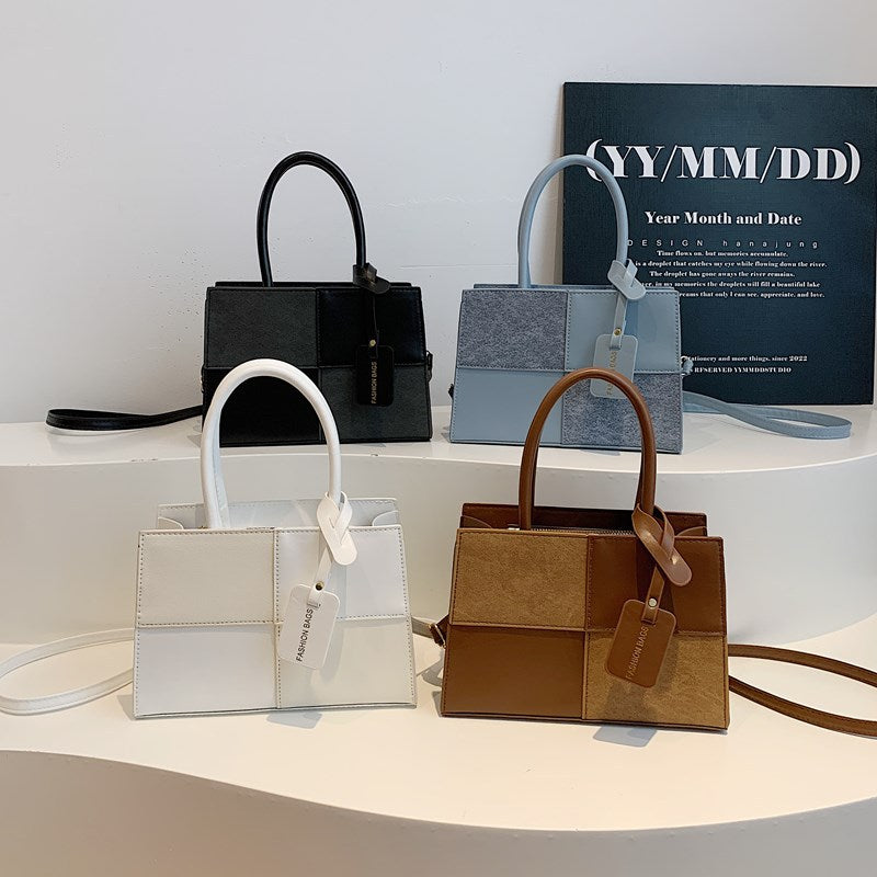 Geometric Structured Handbag Acalora