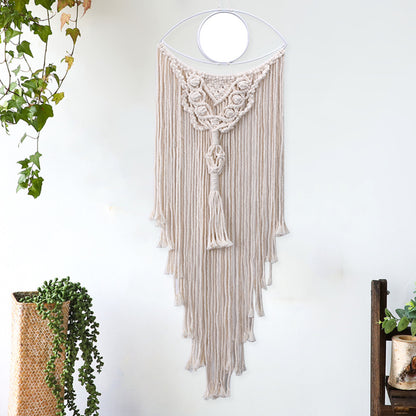 Decorative macrame wall hanging with boho design Acalora