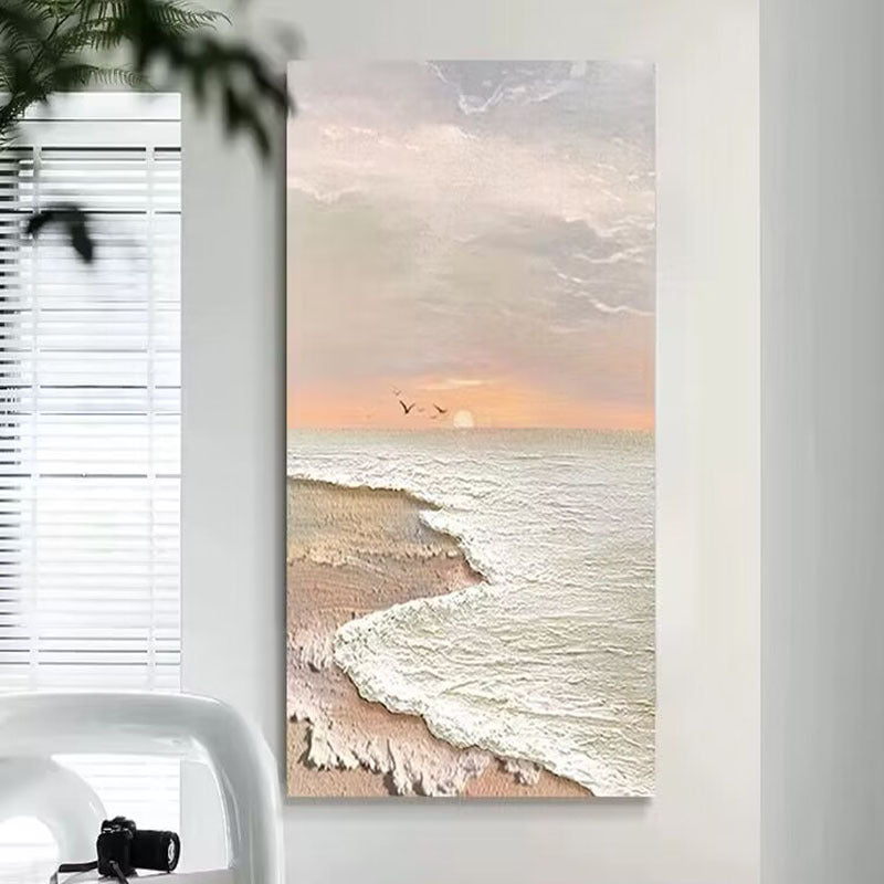 Scenic Ocean Sunset Canvas Art