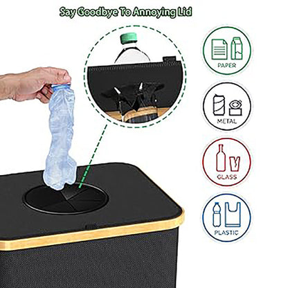 Practical waste and recycling container Acalora