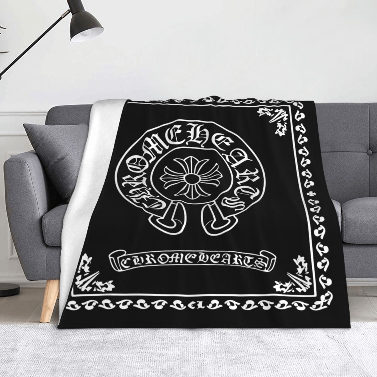Artistic Graphic Fleece Throw Blanket