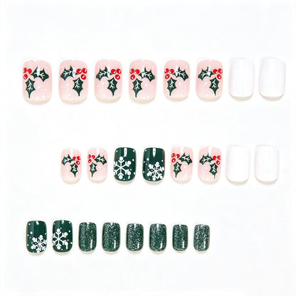 Winter-Themed Nail Art Set Acalora