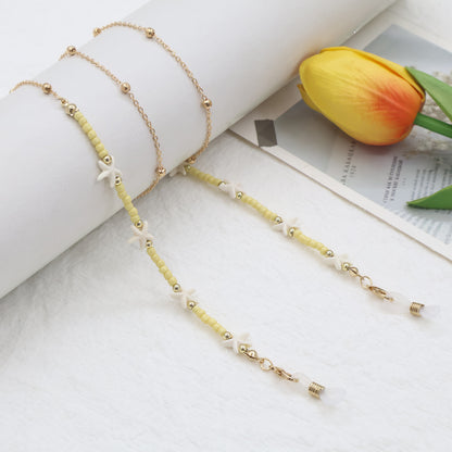 Beach-Inspired Beaded Eyewear Chain Acalora