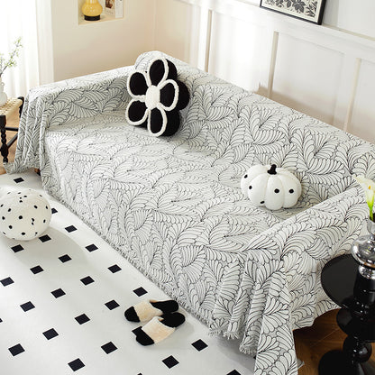 Decorative Fringe Throw Blanket