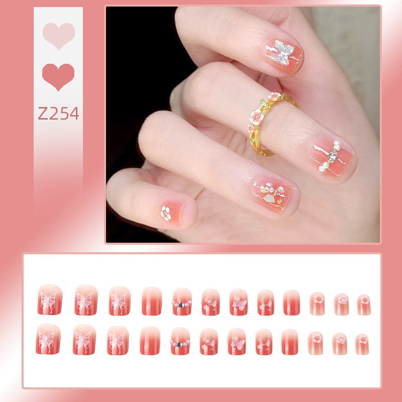 Creative Nail Art Set with Floral Decorations Acalora