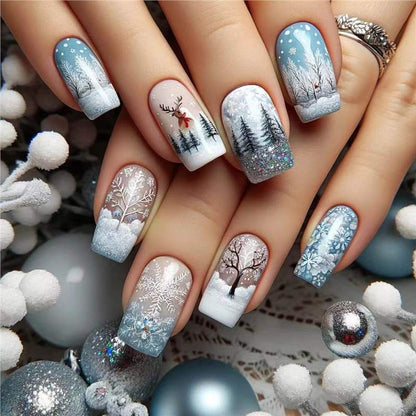 Festive Holiday Nail Art Acalora