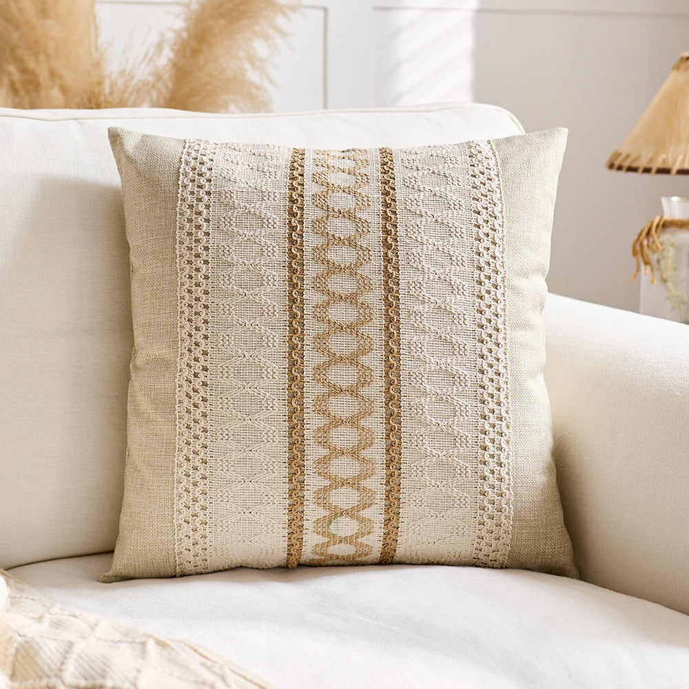 Decorative Textured Throw Pillow