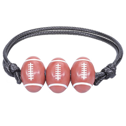 Sporty Baseball Themed Bracelet Acalora
