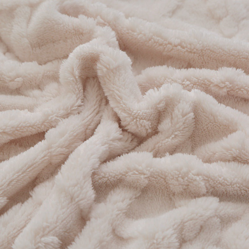 Textured Decorative Throw Blanket