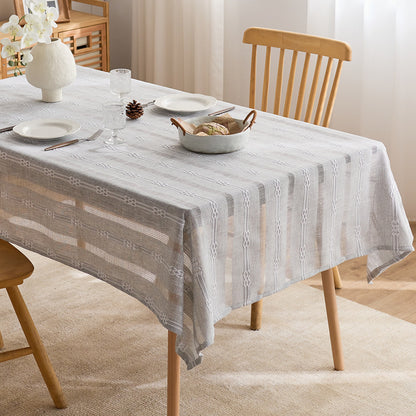 Elegant Woven Table Cover