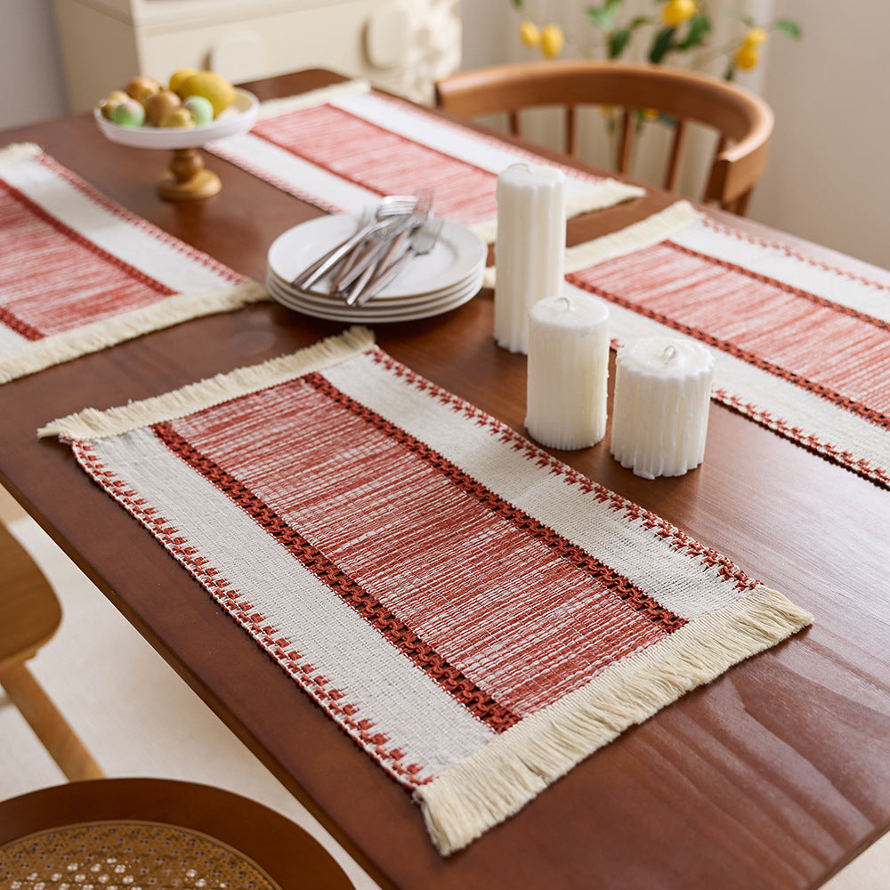 Artisan Woven Table Runner