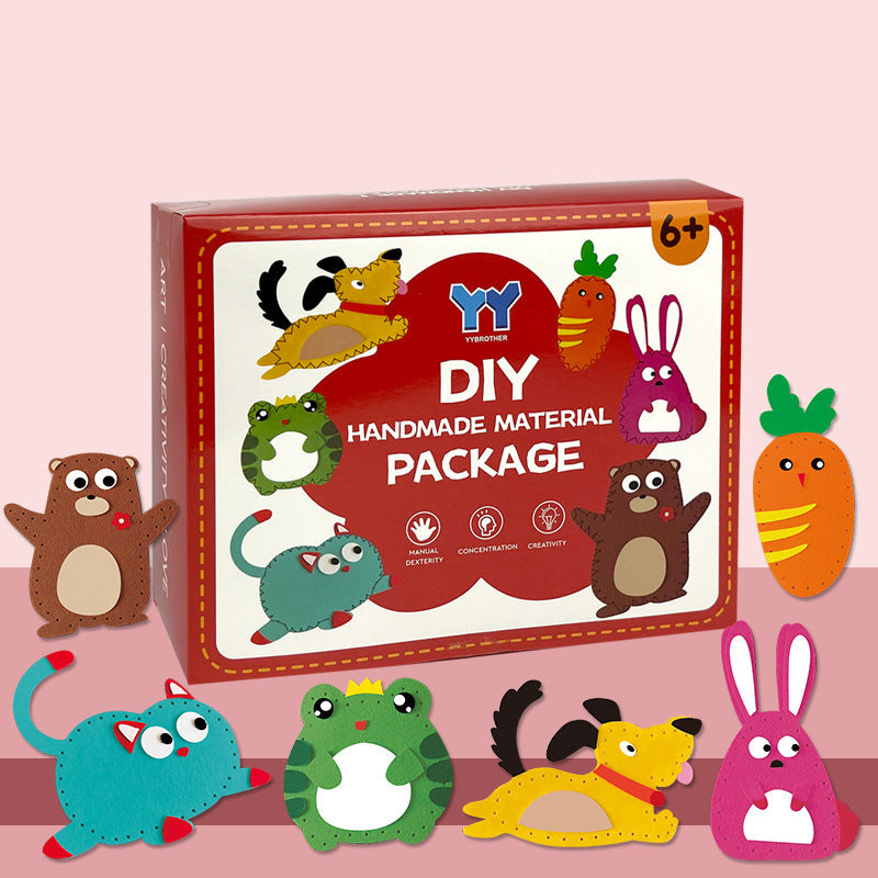 BowLift | Safe Felt Animal Set for DIY Sewing