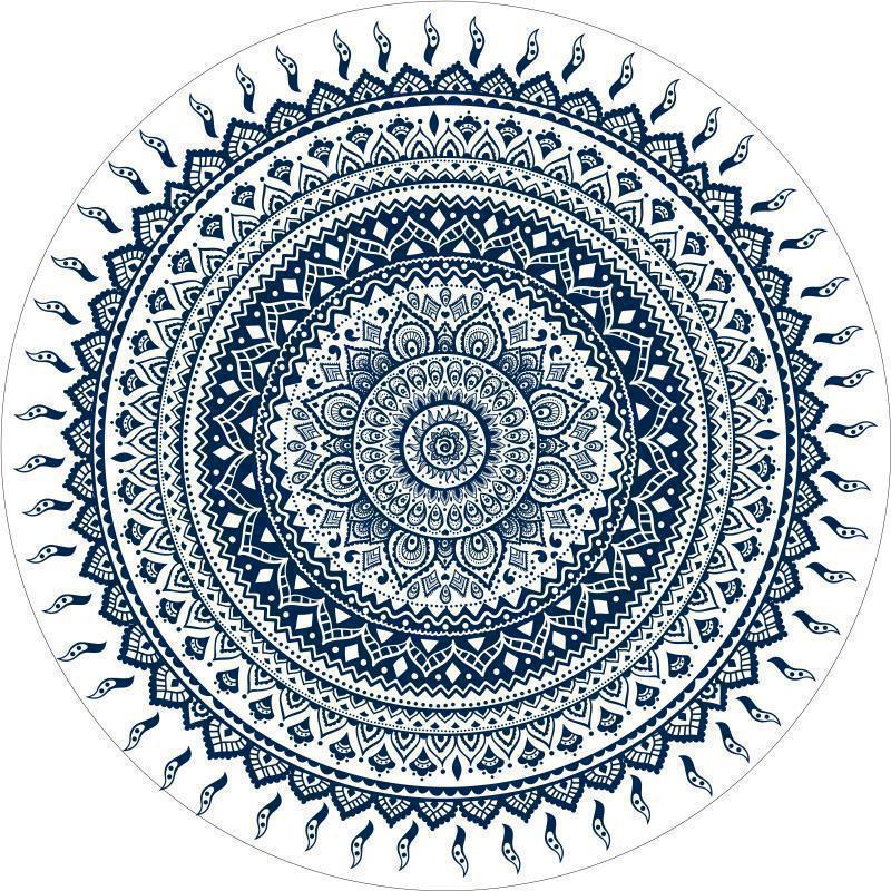 Intricate Mandala Design Area Mat