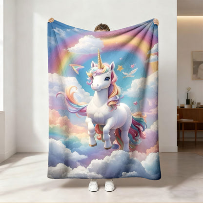 Unisex Personalized Throw Blanket