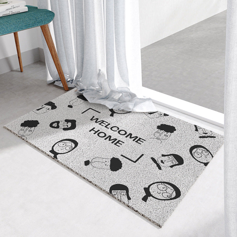 Whimsical Welcome Door Mat